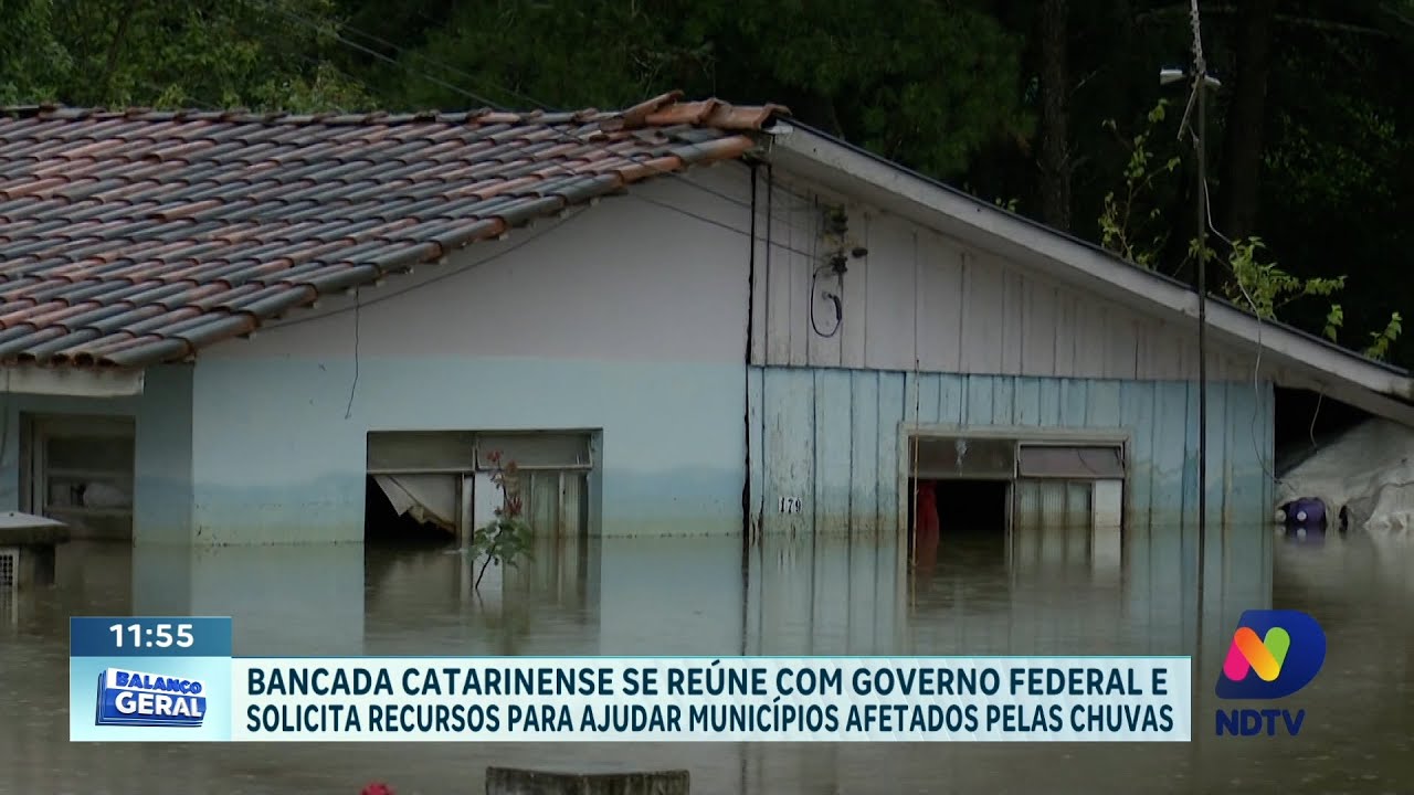 Bancada Catarinense Pleiteia Recursos Federais para Socorrer Cidades ...