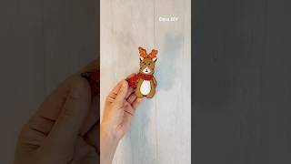 The Christmas Deer/Magnet/Souvenir #handmade #christmas #homedecor #diy #diyhomedecor #craft