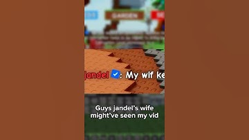Has jandel’s wife seen it? 🤨😭#growagarden #growagardenroblox #roblox #jandel