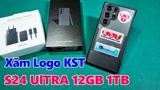 Xăm Mông LOGO KST Samsung S24 Ultra 1TB Titanium - Đam mê tốn thận