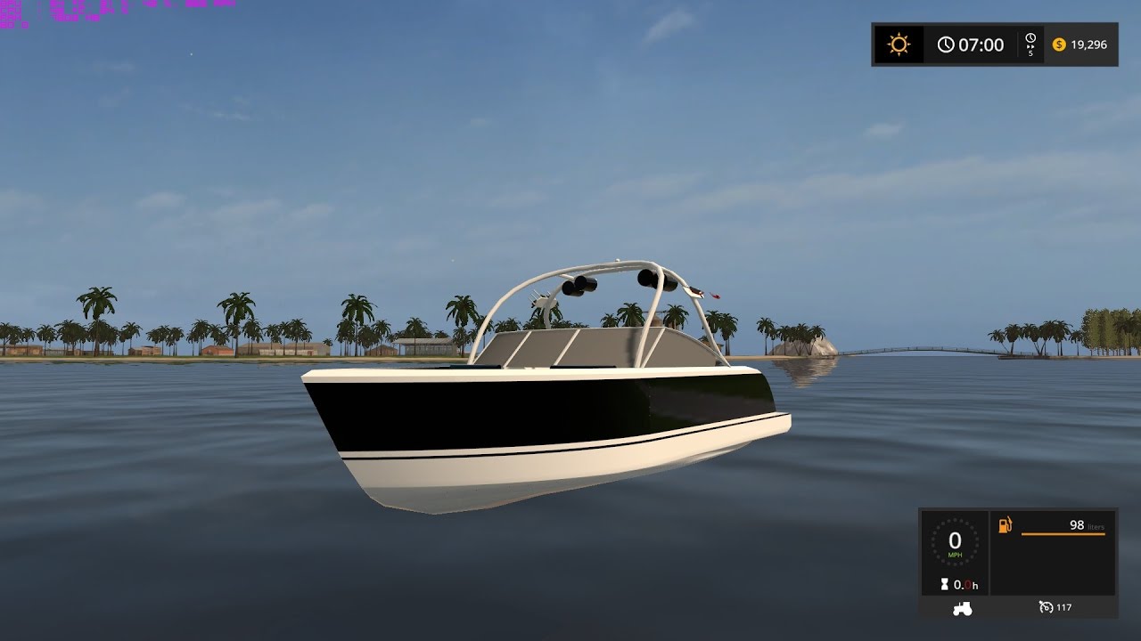 Farming Simulator 2017 Boat Mod.