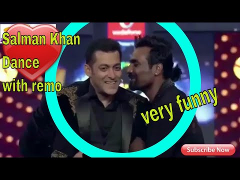 Salman Khan And Remo Dance And Comedy | Big Boss Funny | Prabhu Deva Trolled