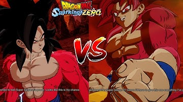 GT SSJ4 Goku Vs Daima SSJ4 Goku In Dragon Ball Sparking Zero