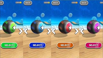 Going Balls New Update: Colors Reaction 4x Ball Run Gameplay Android iOS (Part 12) #goingball