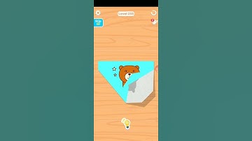 How to solve paper fold (level 233)