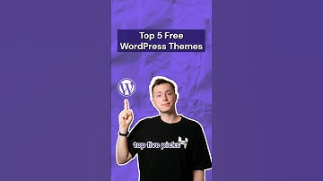 Top 5 WordPress Themes #shorts