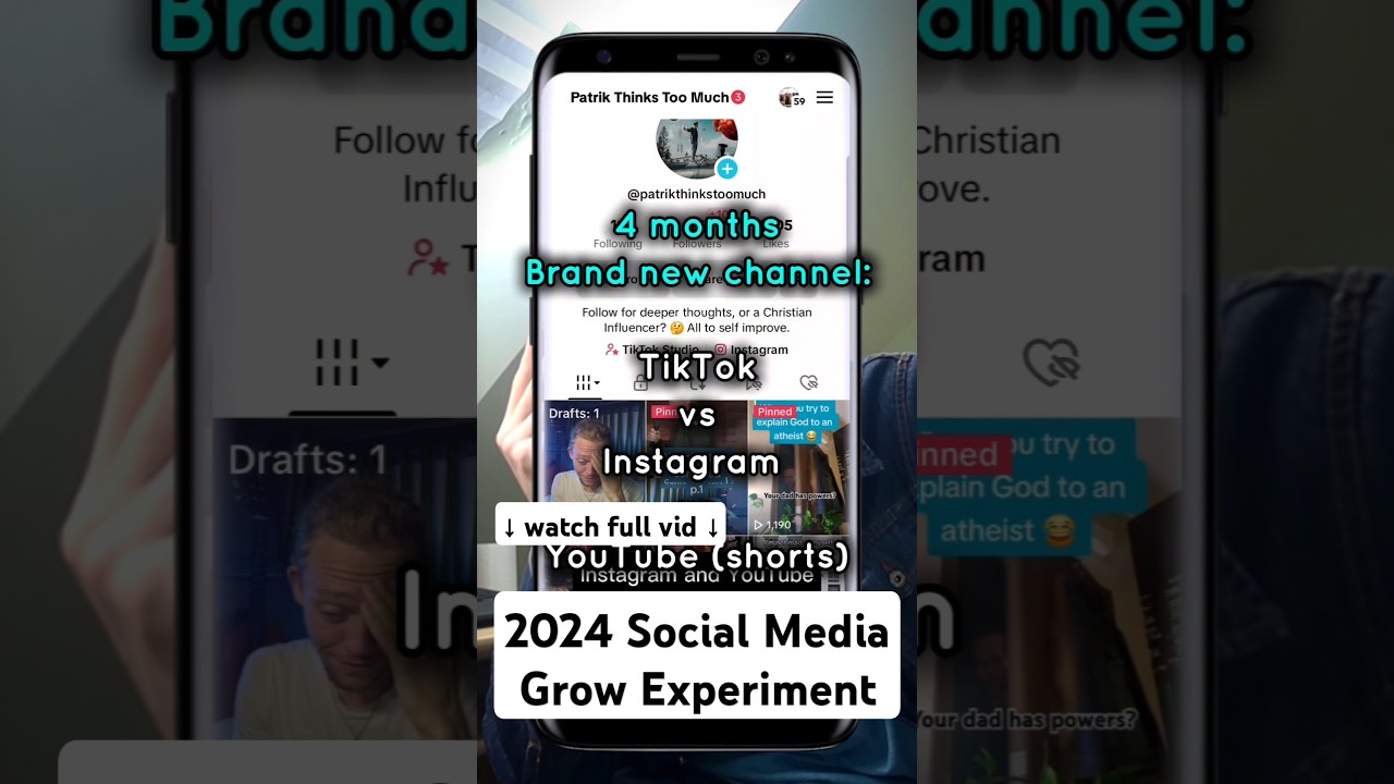 Social Media Grow Experiment: Fast Growth Followers on Instagram, YouTube & Tik Tok by 90 days! 🤔
