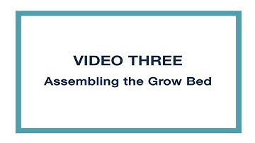 Building an IBC Aquaponics System: Video Three- Assembling the Grow Bed