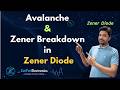 Avalanche &amp; Zener Breakdown in Zener Diode