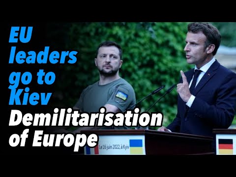 EU leaders go to Kiev. Demilitarisation of Europe