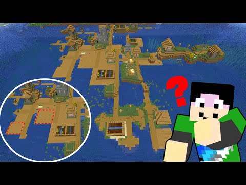 【マイクラ】シード値がバグった世界の村が凄い！【マイクラJava1.17】#139