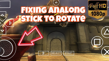How to Fix Analog Stick Not Rotating in God of War (PPSSPP 1080p)