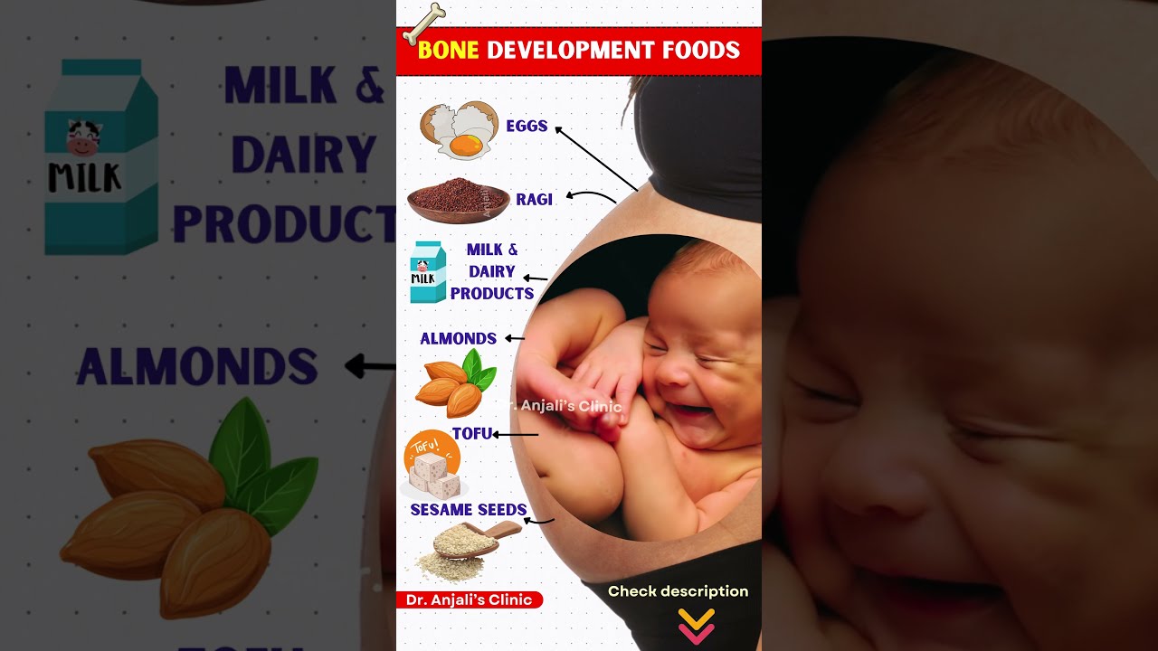 Top Foods For Baby S Bone Development During Pregnancy