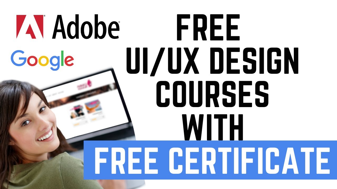 Free UI/UX Design Courses with FREE Certificate | Adobe Free UX Design  Course - YouTube