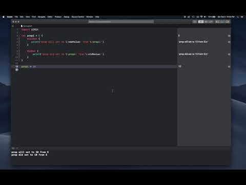 Swift Property observers