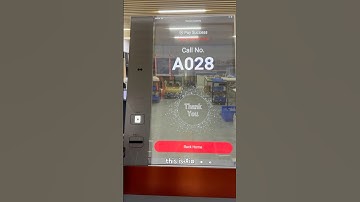 Transparent OLED payment kiosk #oled #transparentoled