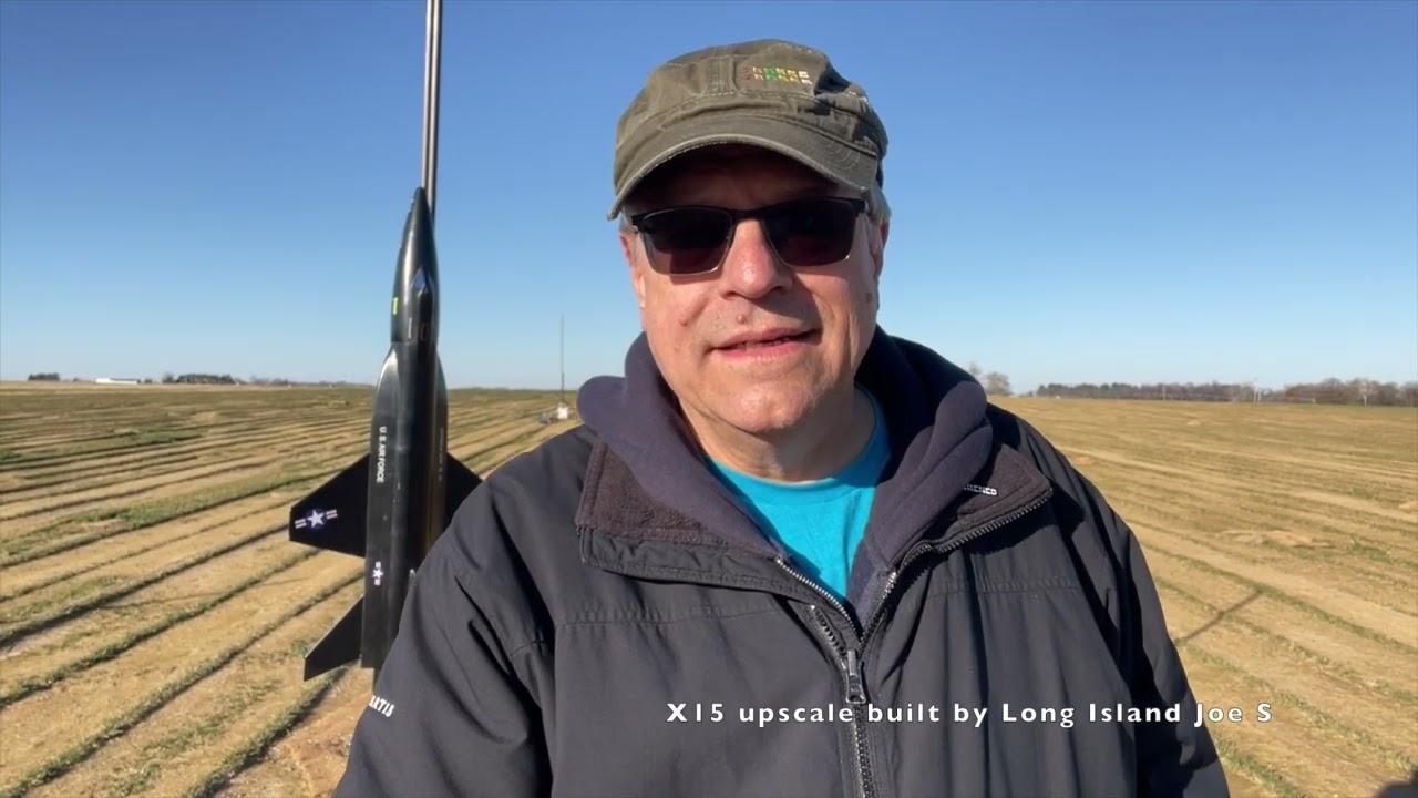 BARC high power model rocket launch Nov 25 2023