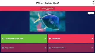 Name That Fish Kahoot