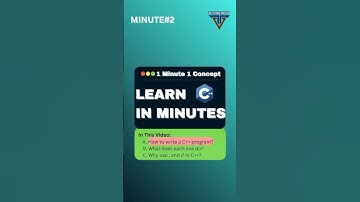 C++ Minute 2 | Your First Program(Hello,World)#c++ #code #programming #helloworld