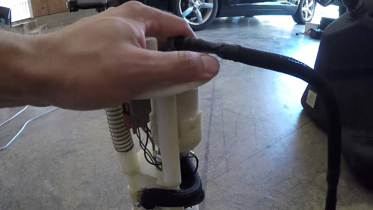 C6 Corvette Fuel Tank Removal Part 3 First Start Attempt YouTube