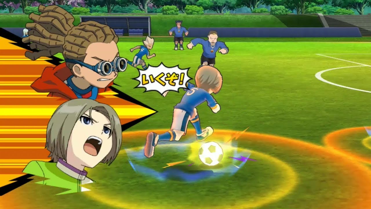 Inazuma Eleven Go Strikers 2013 Custom team: Inazuma Japan Vs Orpheus Wii 2018 (Dolphin/Gameplay)