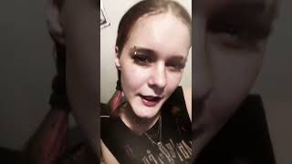Crunk😛 #ytshorts #trending #fyp #makeup #korn #metal #altmakeup #glam #rock #viralvideos