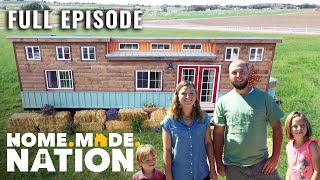 Family of Four Goes TINY (S4, E7) | Tiny House Nation | Full Episode | Home.Made.Nation