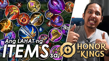 Ang Lahat ng Items sa Honor of Kings | HoK Pinoy Guide
