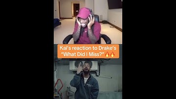 Kai Cenat reacts to Drake’s “What Did I Miss”… his reaction says it all. 🔥😤