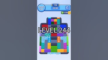 Color Block Jam 244.  #gaming #gamewalkthrough #gametips