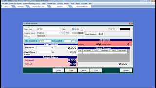 jewellery Software Wholesale Purchase and weight or cash issue screenshot 1