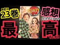 【鬼滅の刃】 漫画　23巻　最終巻　読んでみた感想　まじで最高でした!!　雑談動画。