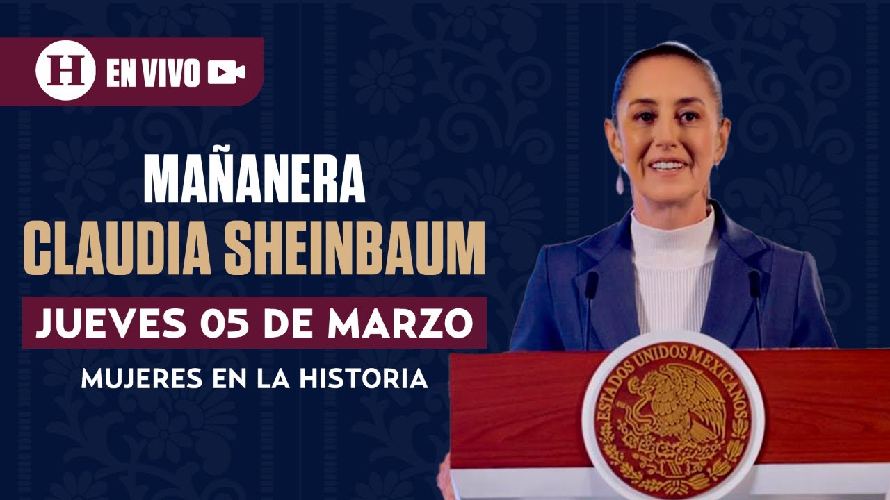 La Mañanera del Pueblo de Claudia Sheinbaum 05/03/26 | El Heraldo de México