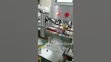 Small 4wheels automatic Cap loading capping machine