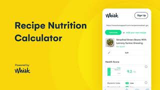 Recipe Nutrition Calculator - Whisk screenshot 3