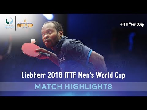 Simon Gauzy vs Aruna Quadri I 2018 ITTF Men's World Cup Highlights (Group)