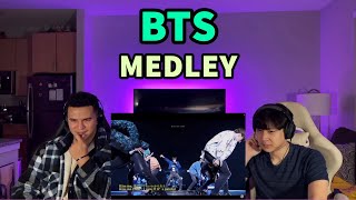 BTS - MEDLEY LIVE PERFORMANCE [ENG SUB] Reaction!