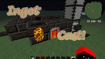 How to Hexxit: Guide to making an Ingot Cast. (Smeltery)