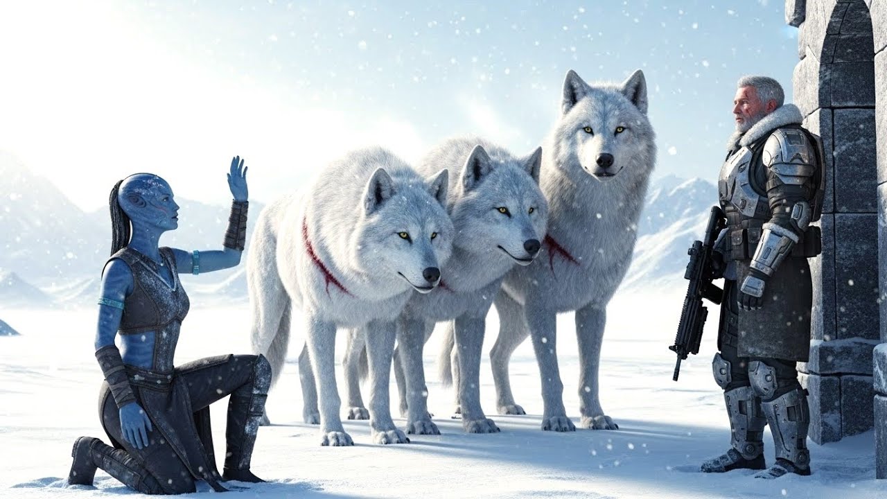Frozen Alien Wolves Begged a Human Veteran for Refuge—What Happened Next Stunned Him | Sci Fi Story