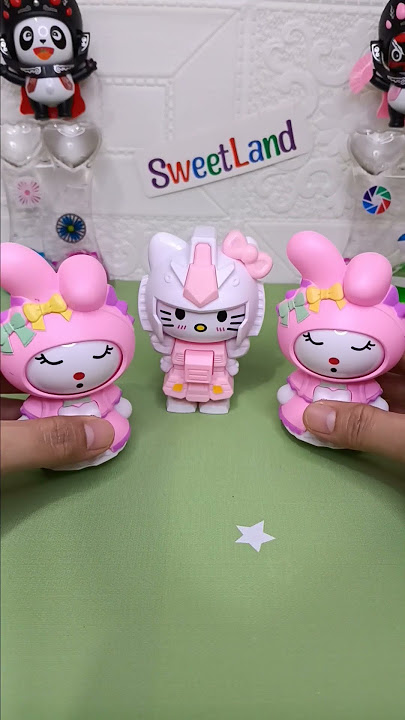 cute little my melody & hellokitty