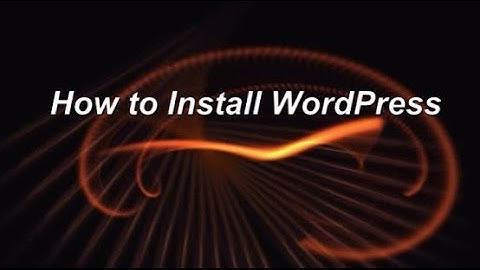 How to Install Wordpress Version 4.6