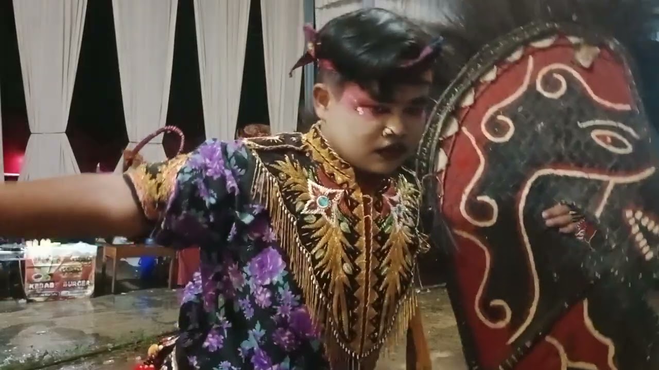 Jaranan versi senterewe,Singo Ludro A3 kec. Keluang