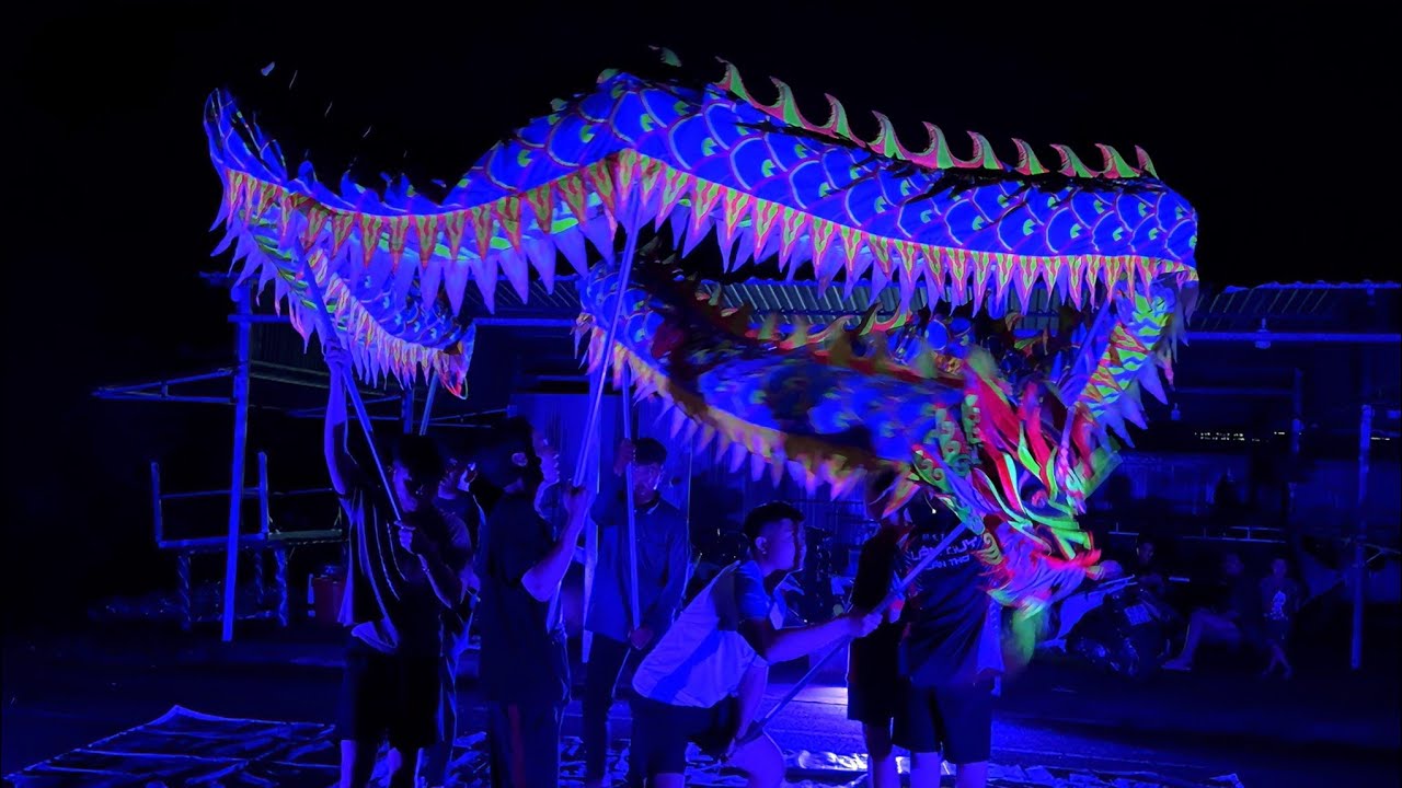 Tập Múa Rồng Dạ Quang Trung Thu 2025 LSR Lâm Duy Cần Thơ 