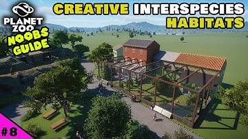 Interspecies Habitats & Invisible Paths! | Planet Zoo Beginner