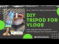 Homemade Tripod for Vlogs | Easy DIY Setup with Household Items #youtube #viral #trending #diy #home