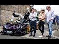 James May and Richard Hammond testing $3 Million Apollo IE Hypercar in London!!