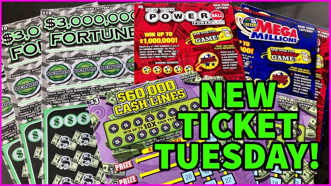 *NEW TICKET ALERT* $3,000,000 Fortune & More New York Lottery Scratch Off Tickets