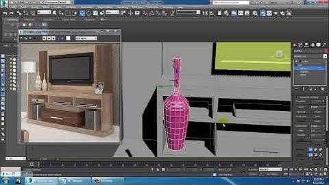 Tutorial on Modeling a TV Unit in 3dsmax ( Part 2)