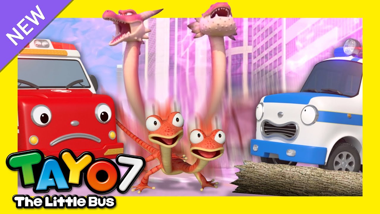 Tayo S7 E5 ¡El caos de las criaturas mágicas! | Tayo Serie 7 Episodio | Tayo el pequeño Autobús