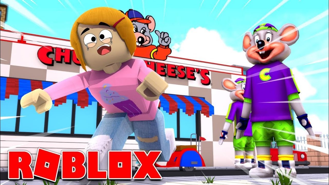 Peppa Turns Fancy Restaurant Into Chuck E Cheese S By Sonic The Jones - caillou plays roblox in the librarygos to chuck e